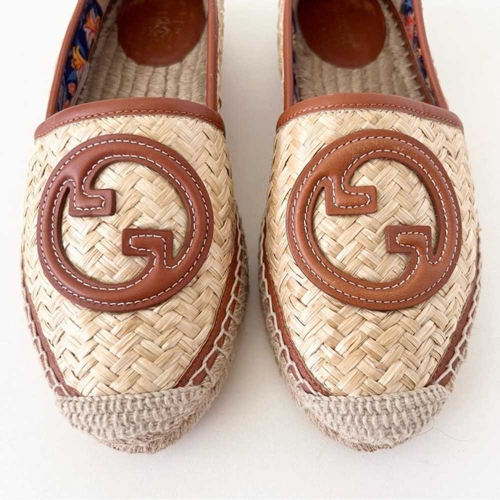 Gucci Leather espadrilles - image 3