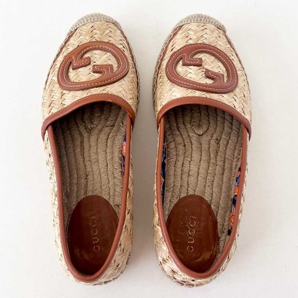 Gucci Leather espadrilles - image 7