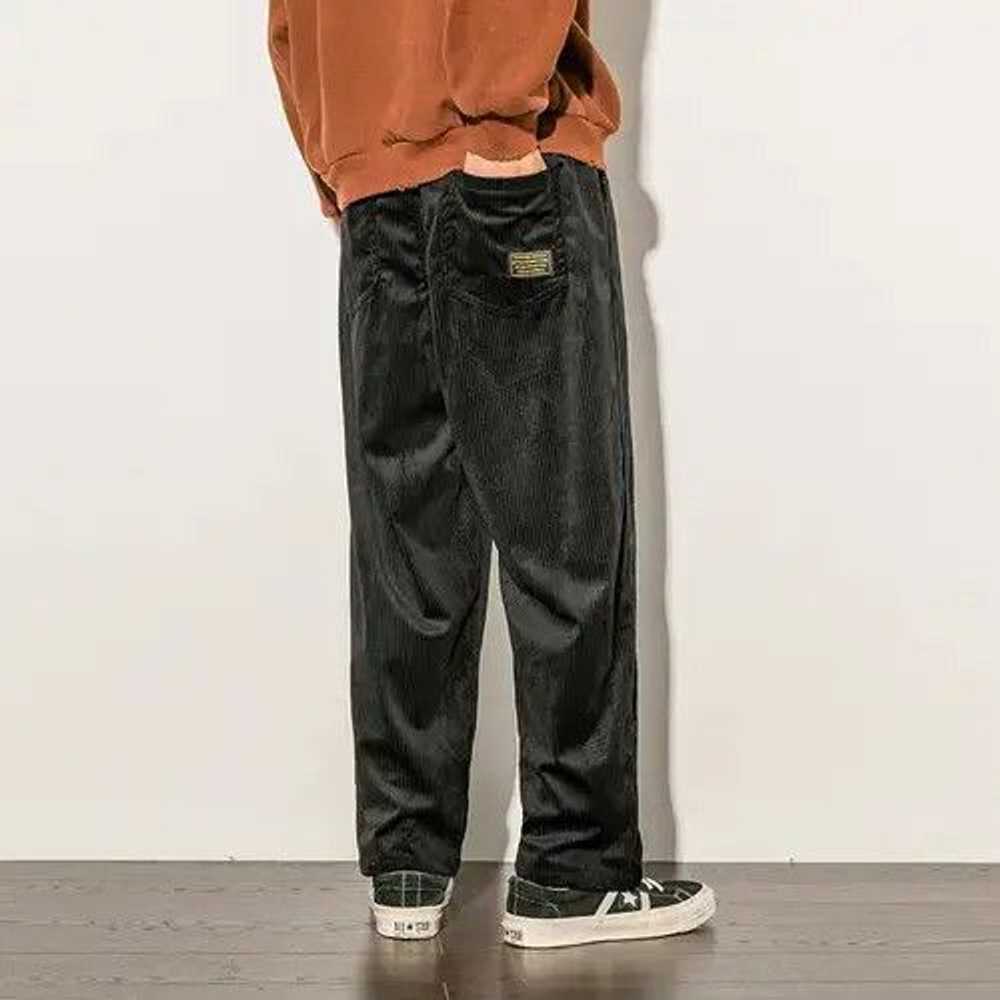 Japanese Brand × Streetwear × Vintage Black Cordu… - image 1