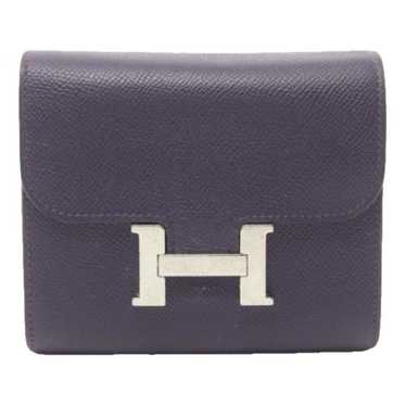 Hermès Constance Slim leather wallet - image 1