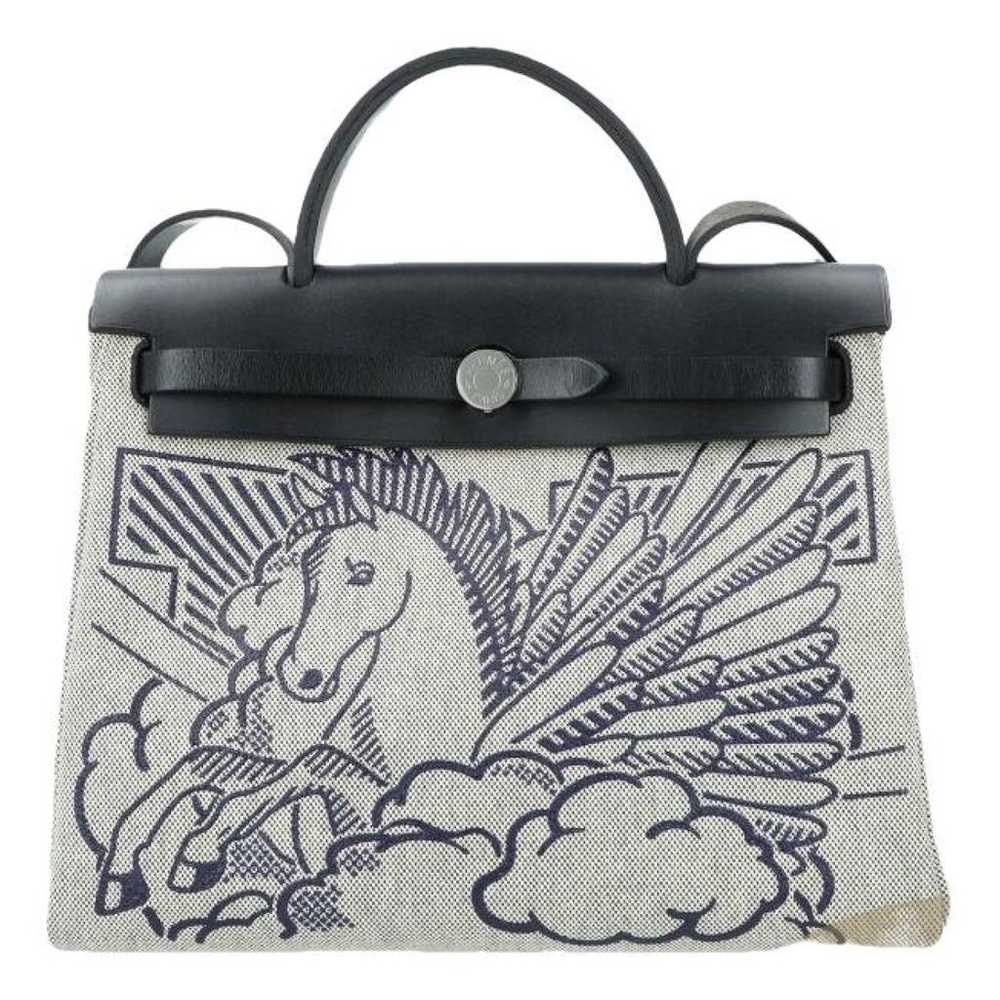 Hermès Herbag cloth handbag - image 1