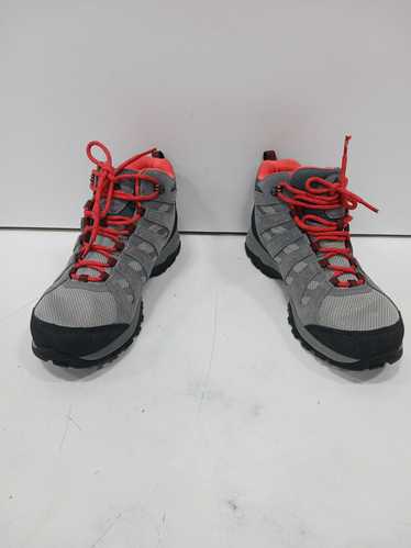 Colombia Women's Grey and Red Shoes Size 10
