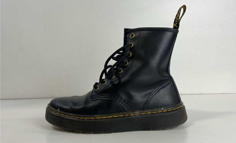 Dr. Martens Zavala Black Leather Combat Boots Wom… - image 2