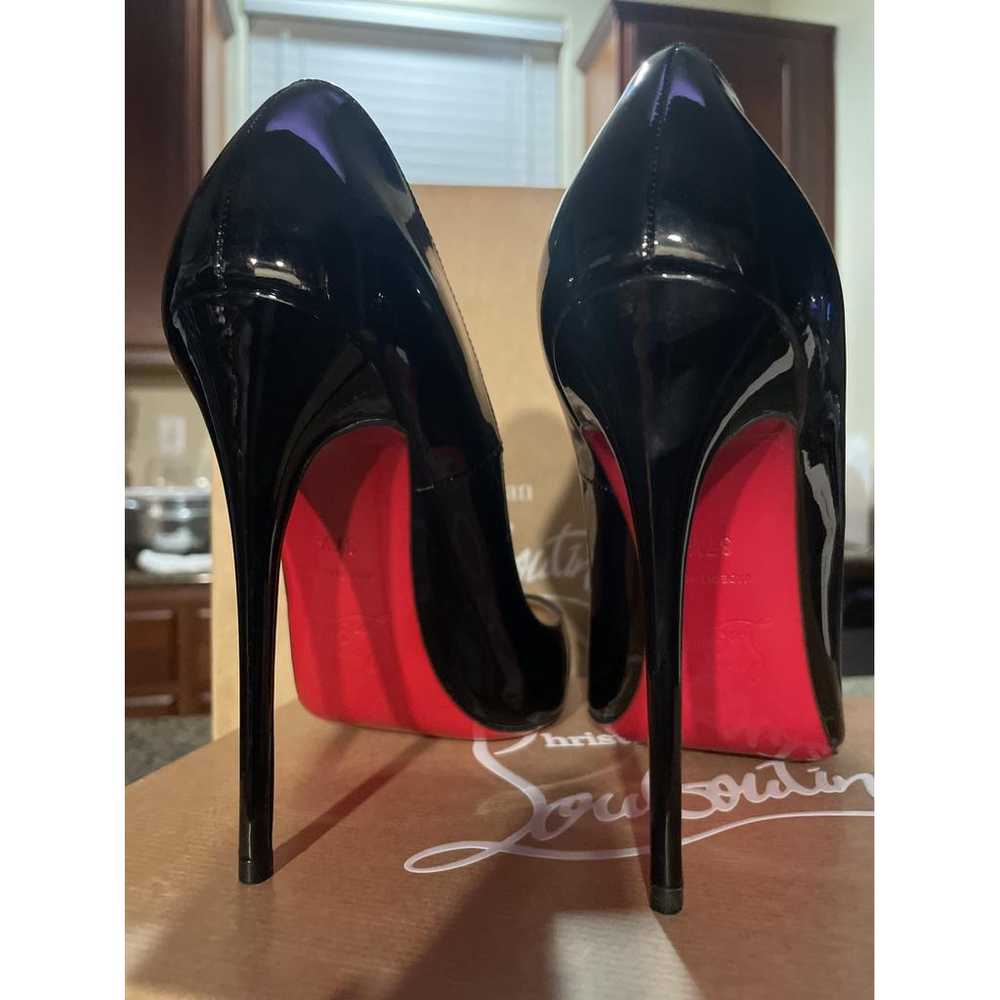 Christian Louboutin So Kate patent leather heels - image 4