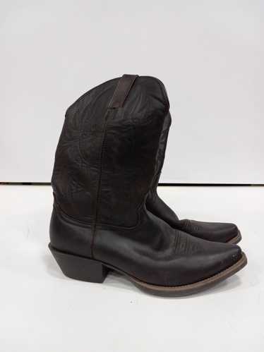 Nocona Competitor Brown Western Boots Women's Siz… - image 1