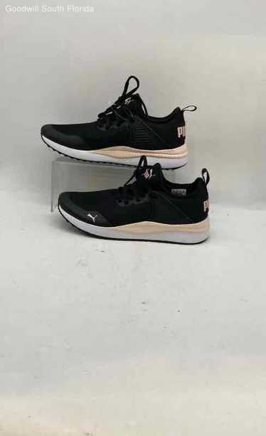Puma Womens Black Pink Sneakers Size 8