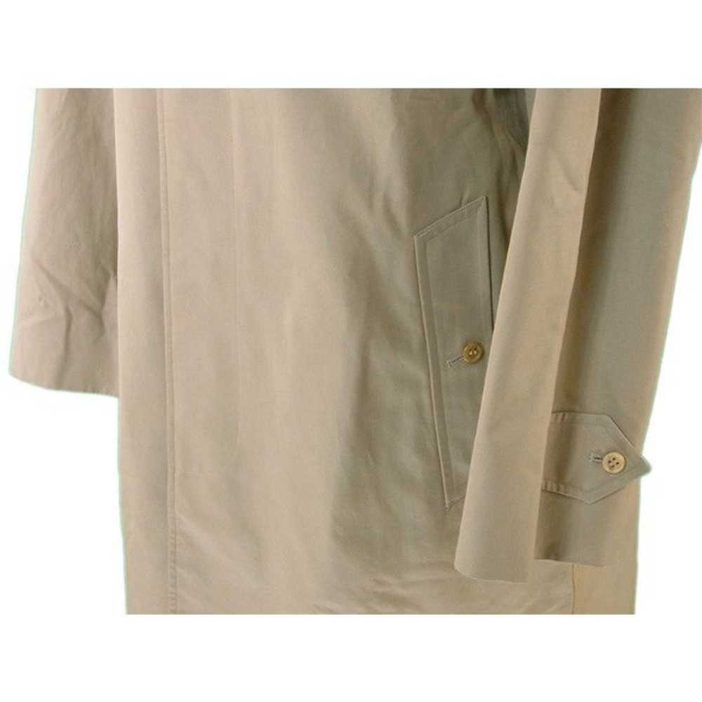 June Flash Burberry Coat Single Long Men'S M Size… - image 4