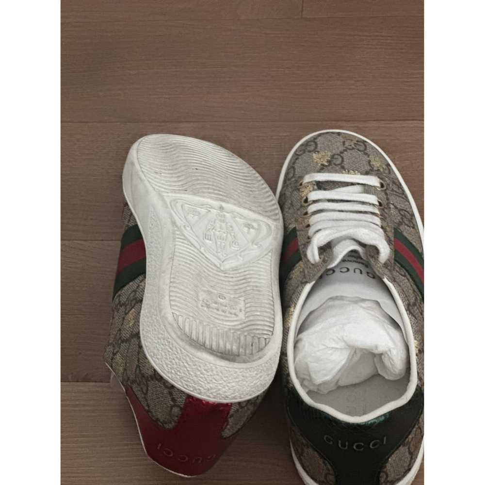 Gucci Ace cloth trainers - image 10