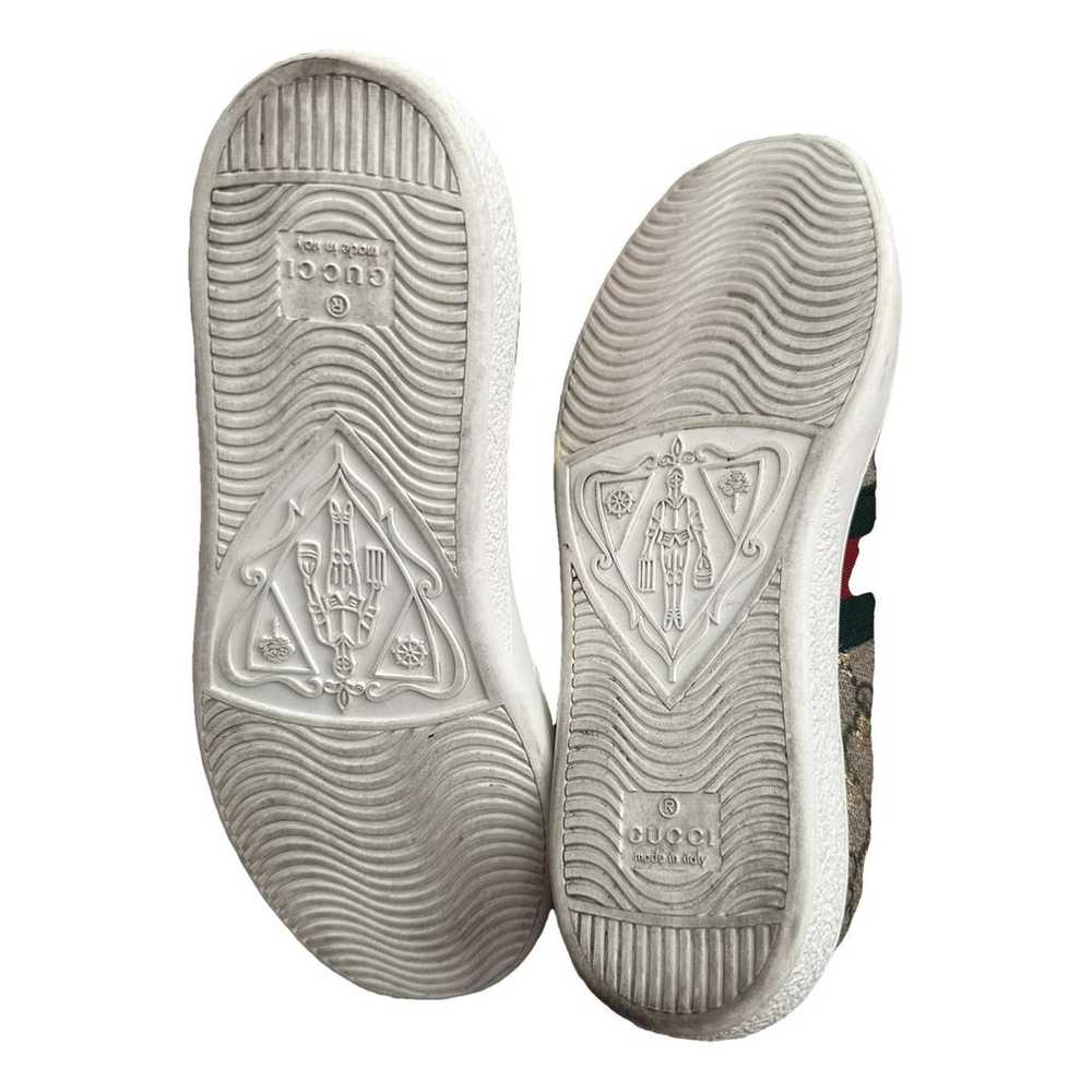 Gucci Ace cloth trainers - image 2