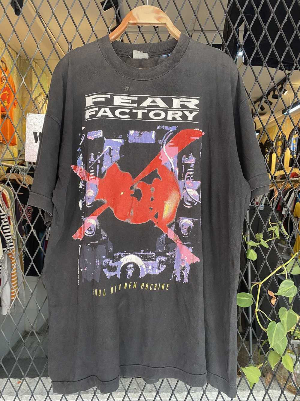 Band Tees × Vintage Vtg 90s Fear Factory Soul Of … - image 4