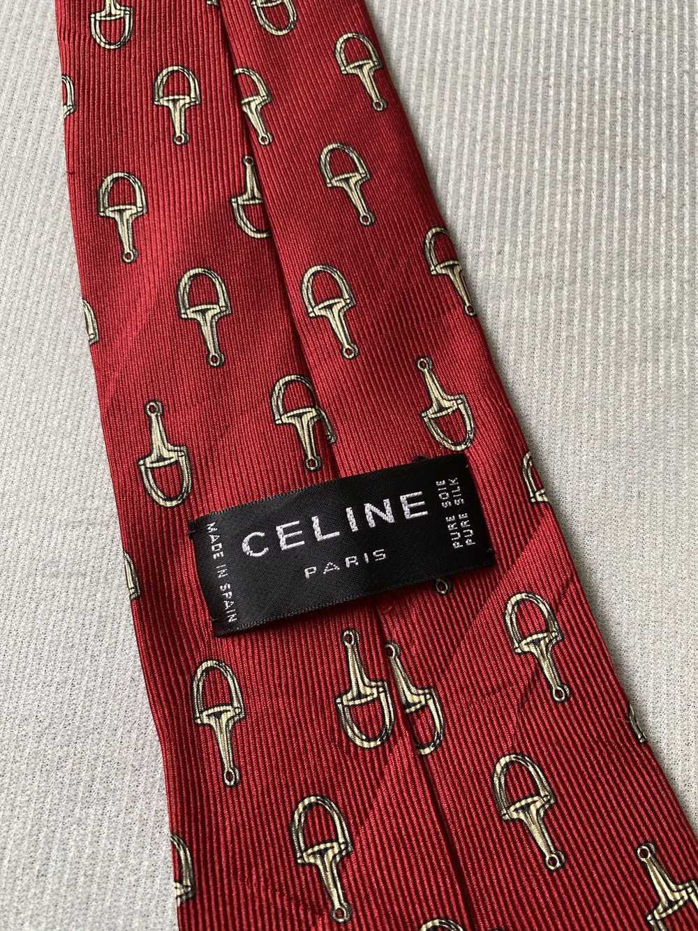 Celine Celine Paris Pure Silk Necktie - image 6