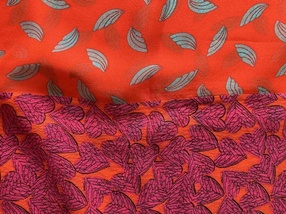 Unusual Diane Von Furstenberg Large Silk Oblong S… - image 5