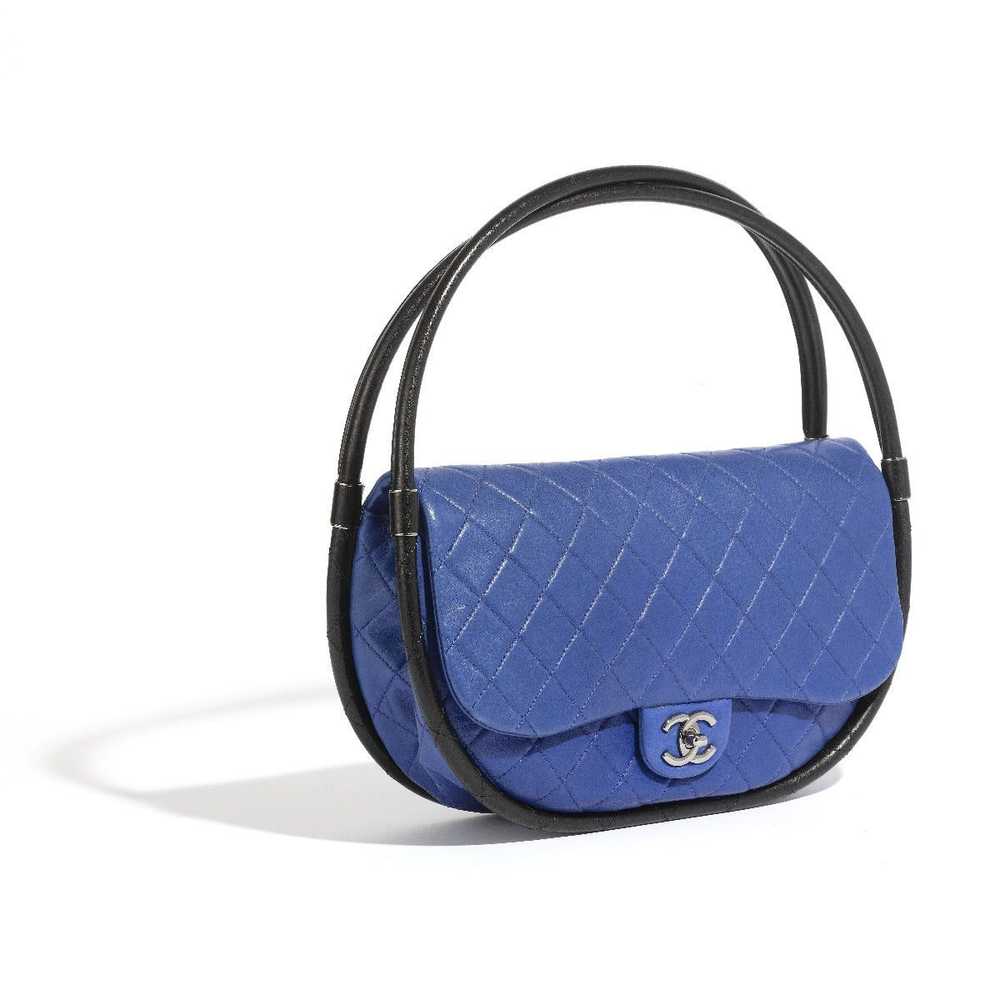 Chanel SS13 Hula Hoop Bag Blue - image 5