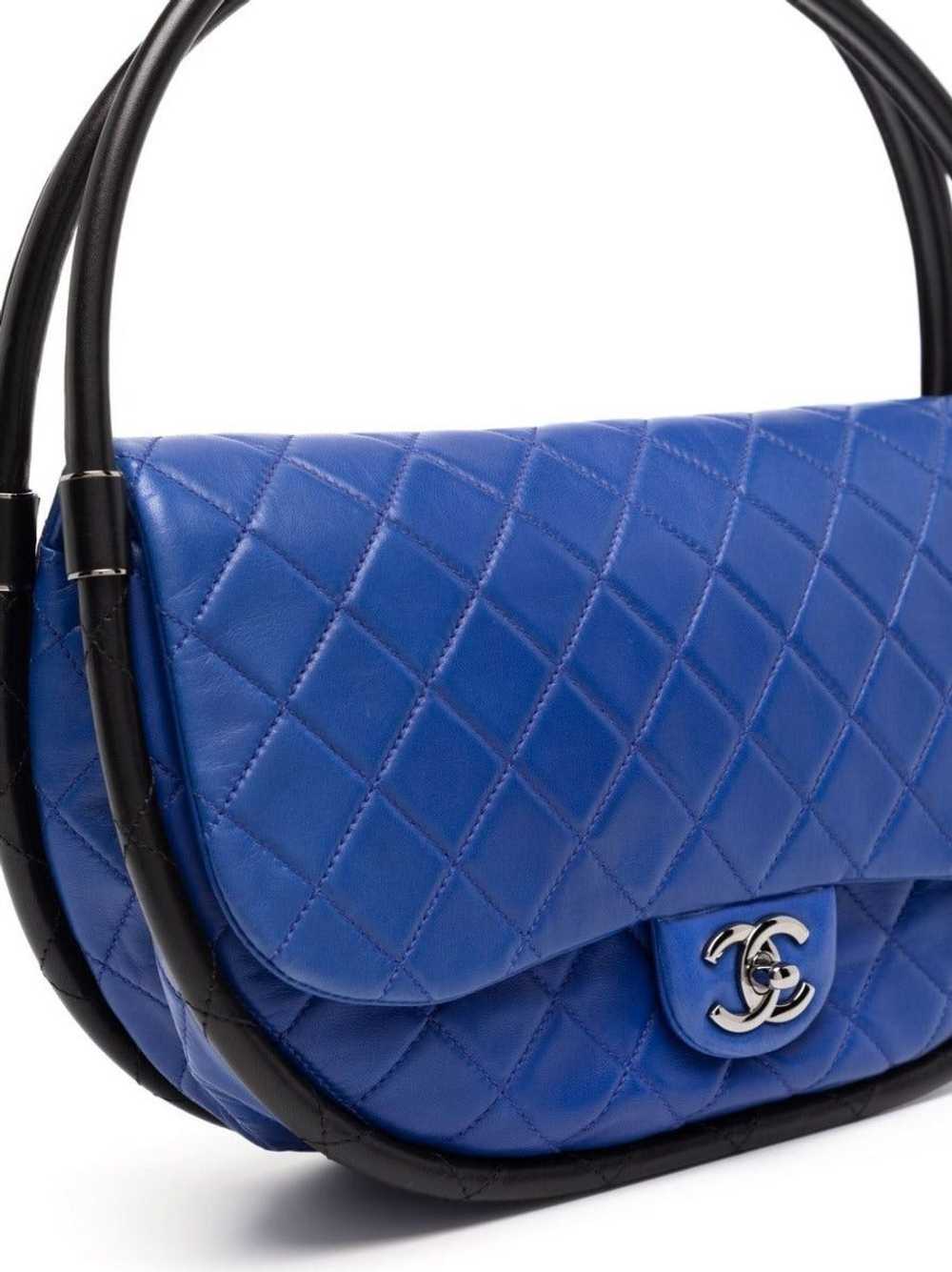 Chanel SS13 Hula Hoop Bag Blue - image 7