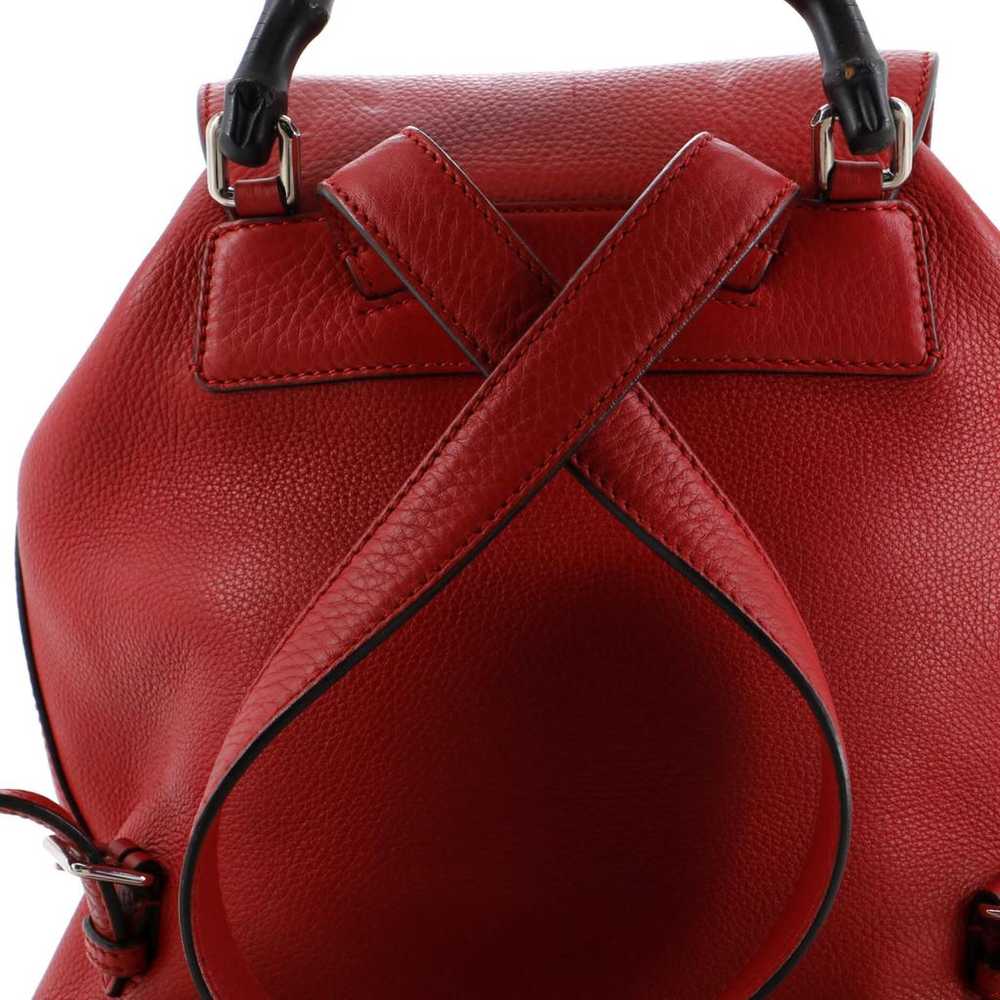 Gucci Leather backpack - image 7