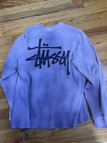 Stussy Stussy Long Sleeve Thermal Lavender