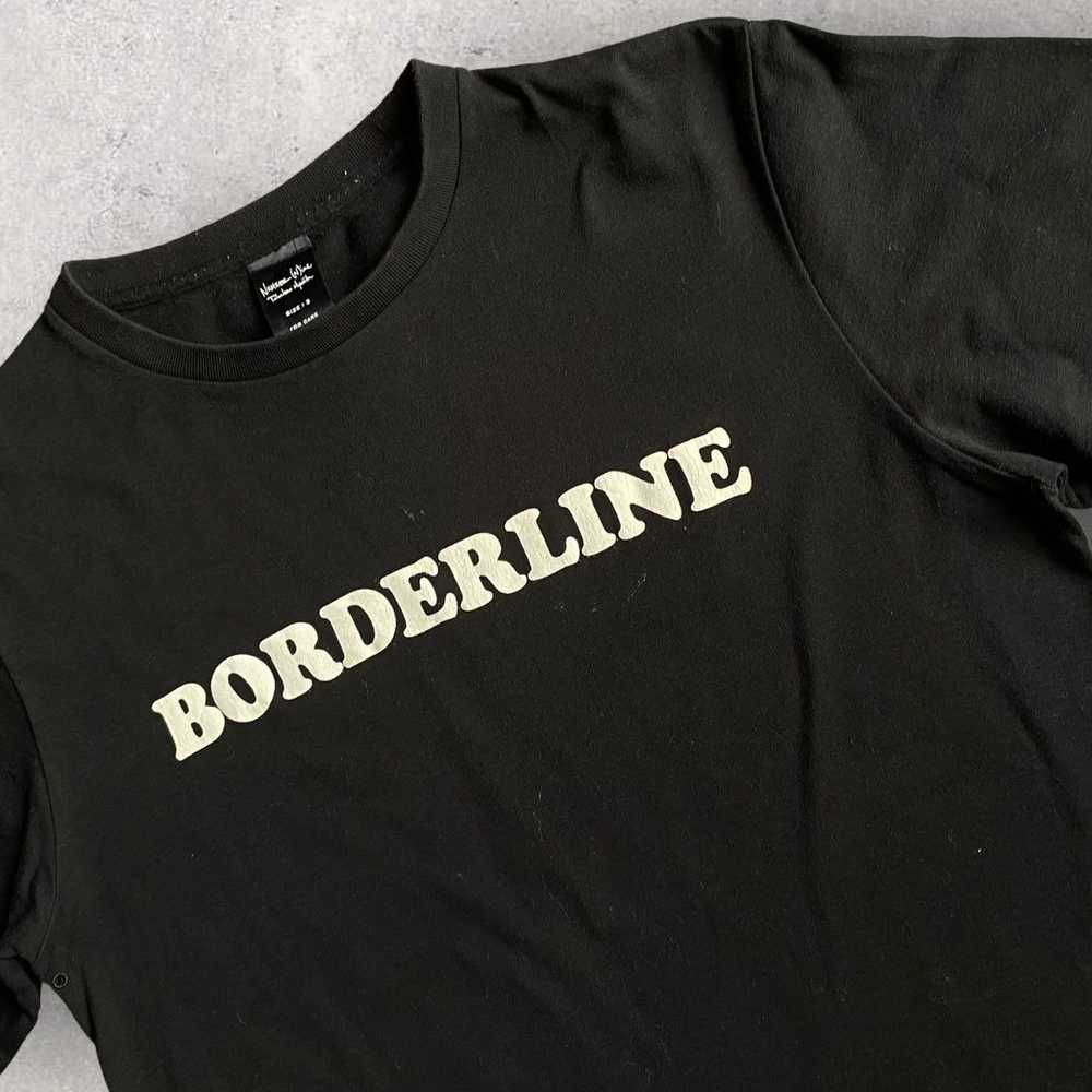 Number (N)ine SS/AW 2003 “Borderline “ T Shirt - image 2