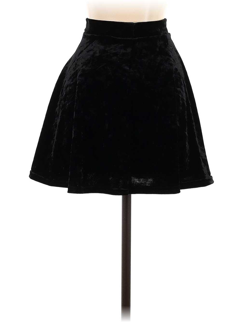 Topshop Women Black Casual Skirt 2 - image 2