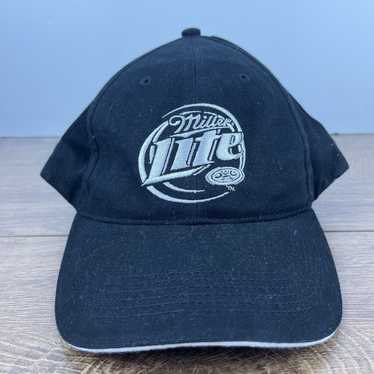 Other Miller Lite Hat Miller Black Hat Adjustable 