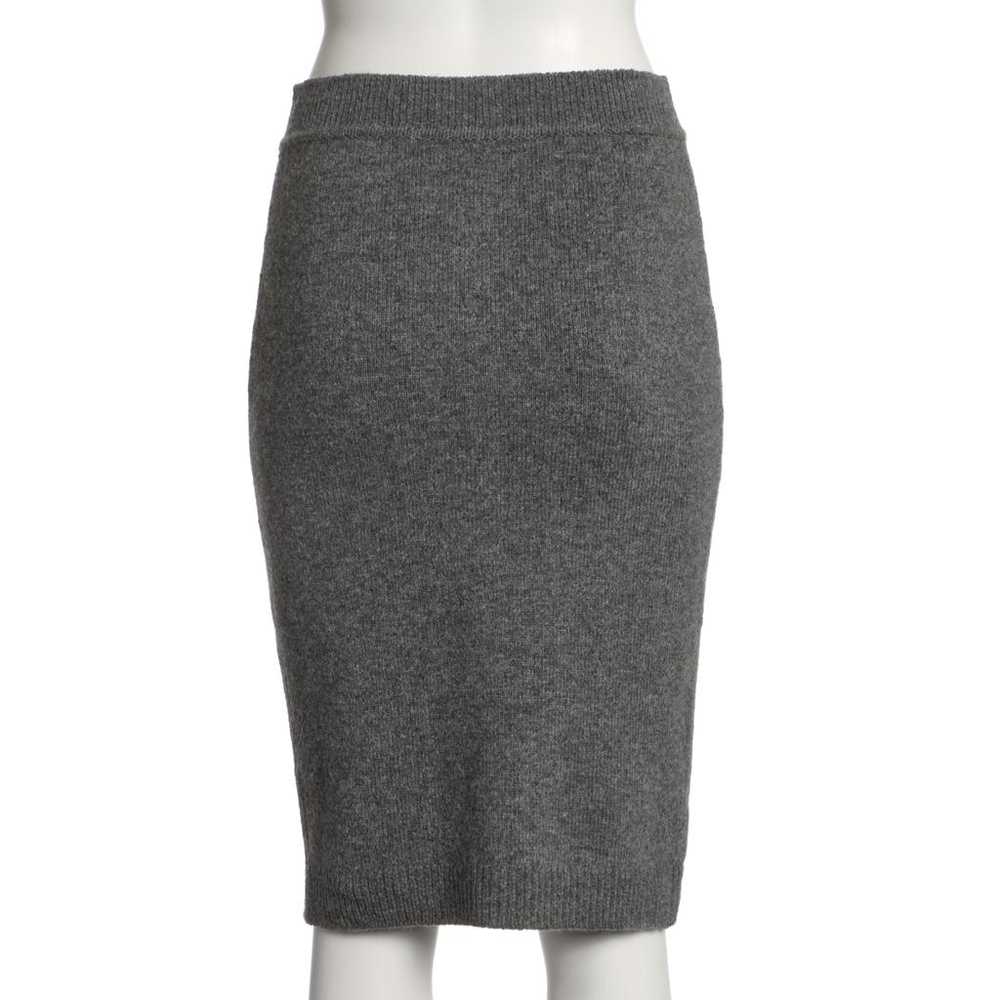 Miu Miu Wool mid-length skirt - image 2