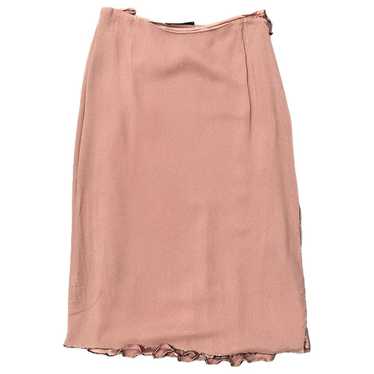 Prada Silk mid-length skirt - image 1