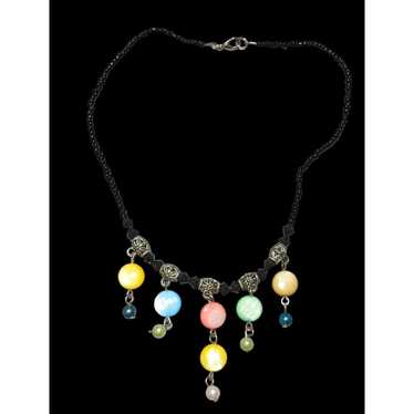 Other Rainbow Shell Fringe Neckalce - image 1