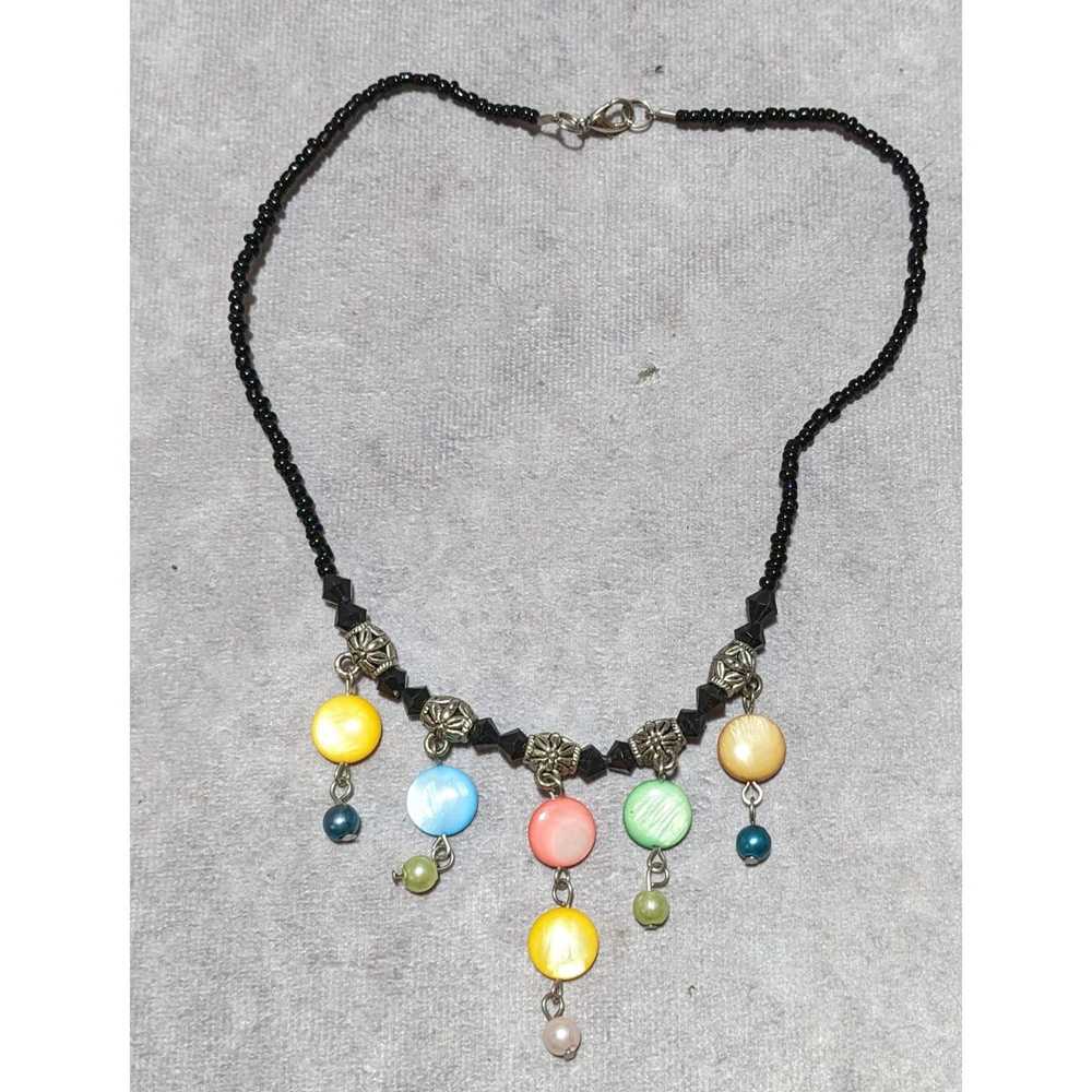 Other Rainbow Shell Fringe Neckalce - image 8