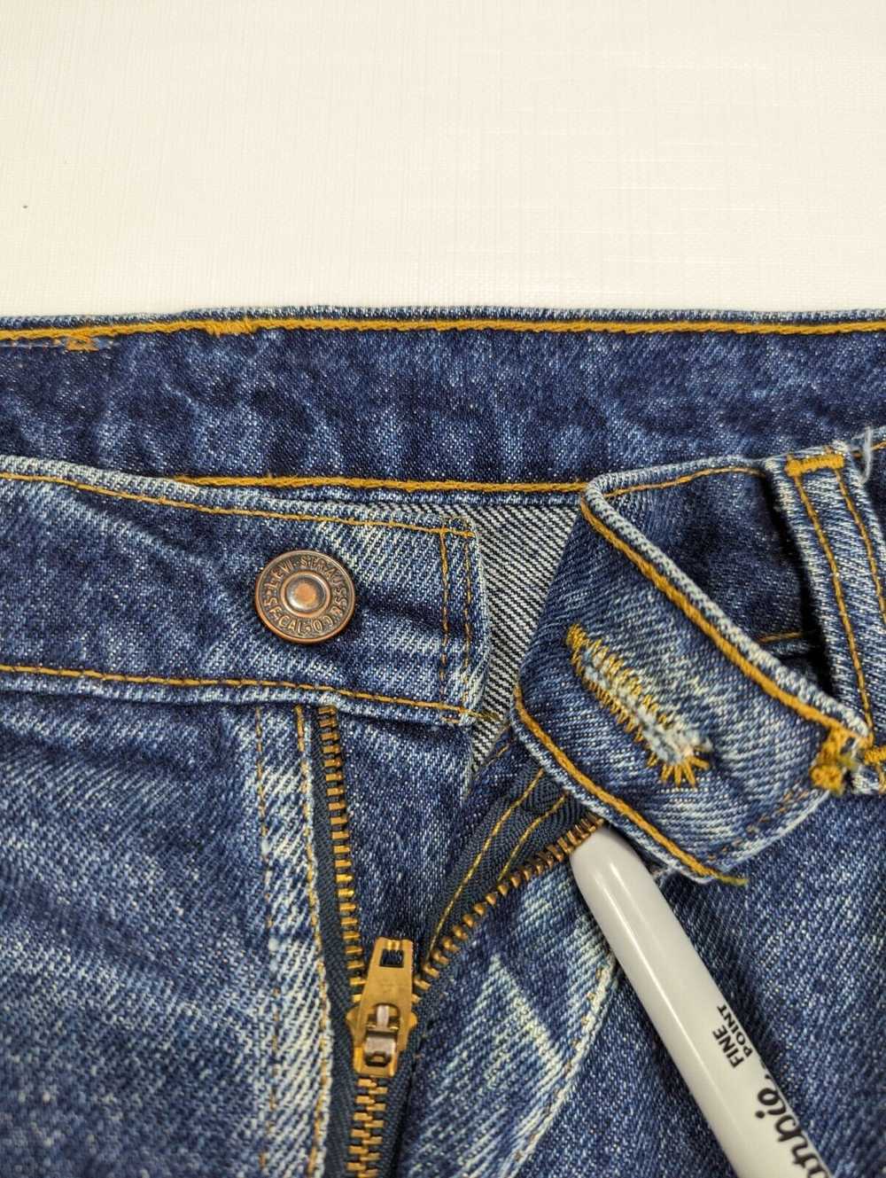 Levi's Vintage Levis 619 Orange Tab Denim Jeans - image 10