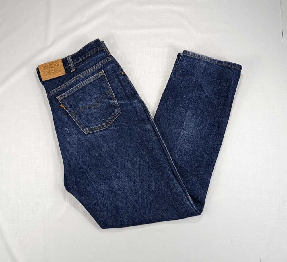 Levi's Vintage Levis 619 Orange Tab Denim Jeans - image 1