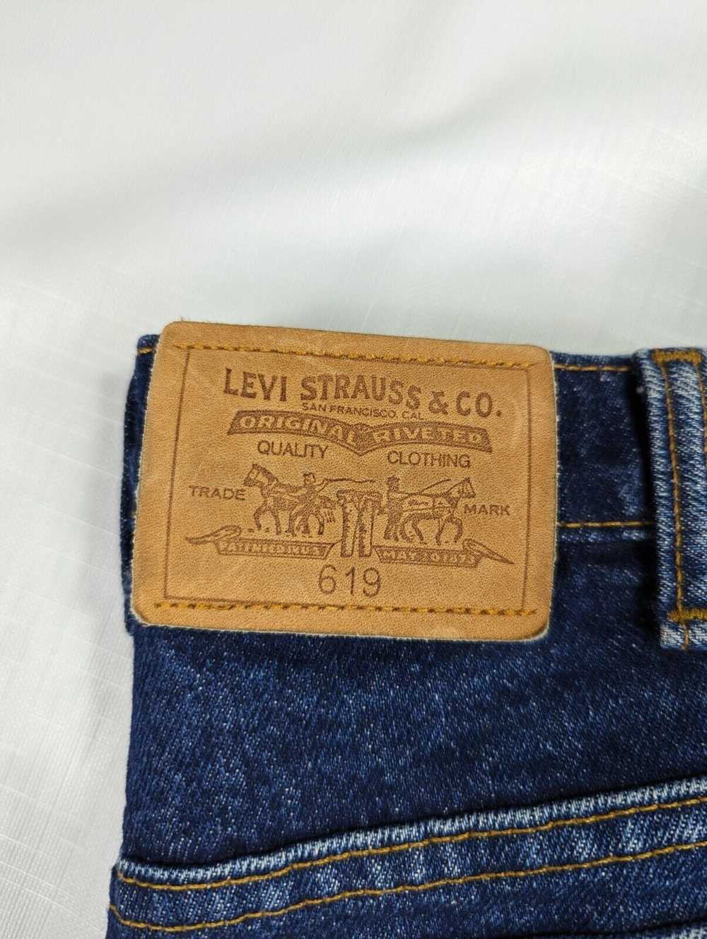 Levi's Vintage Levis 619 Orange Tab Denim Jeans - image 7