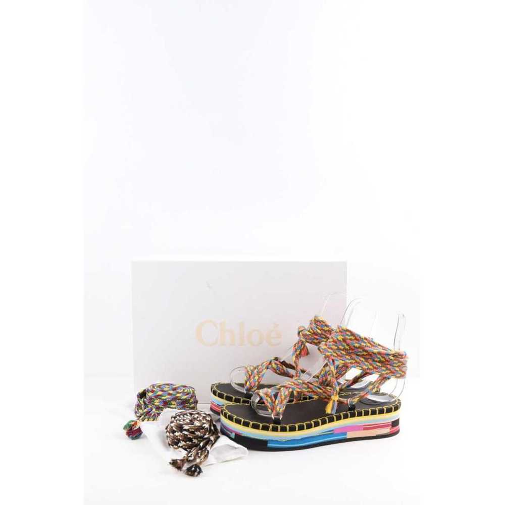 Chloé Cloth sandal - image 5