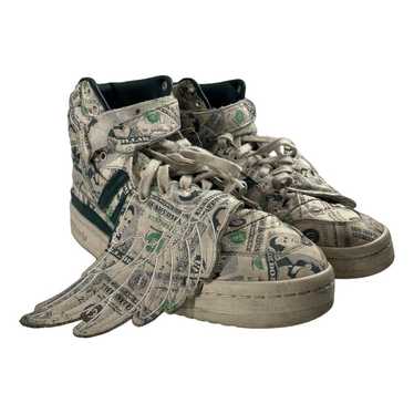 Jeremy Scott Pour Adidas Cloth high trainers