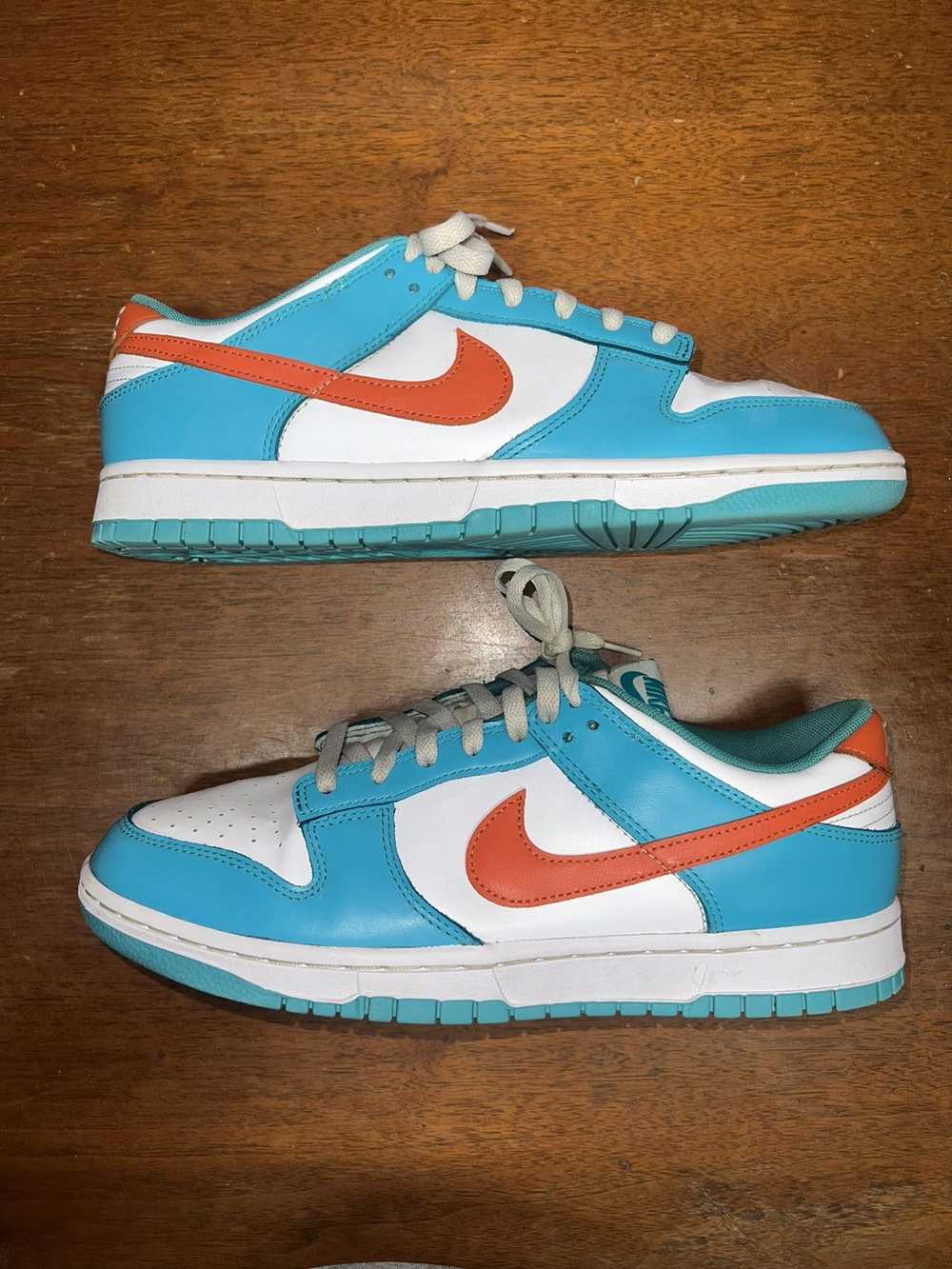 Nike Dunk Low Miami Dolphins size 11 - image 1