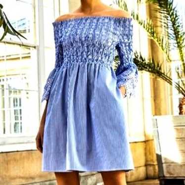 【TED BAKER】オフショル フラワープリントドレス Amazon.com: Ted Baker Ketrina Halterneck Skater Dress White
