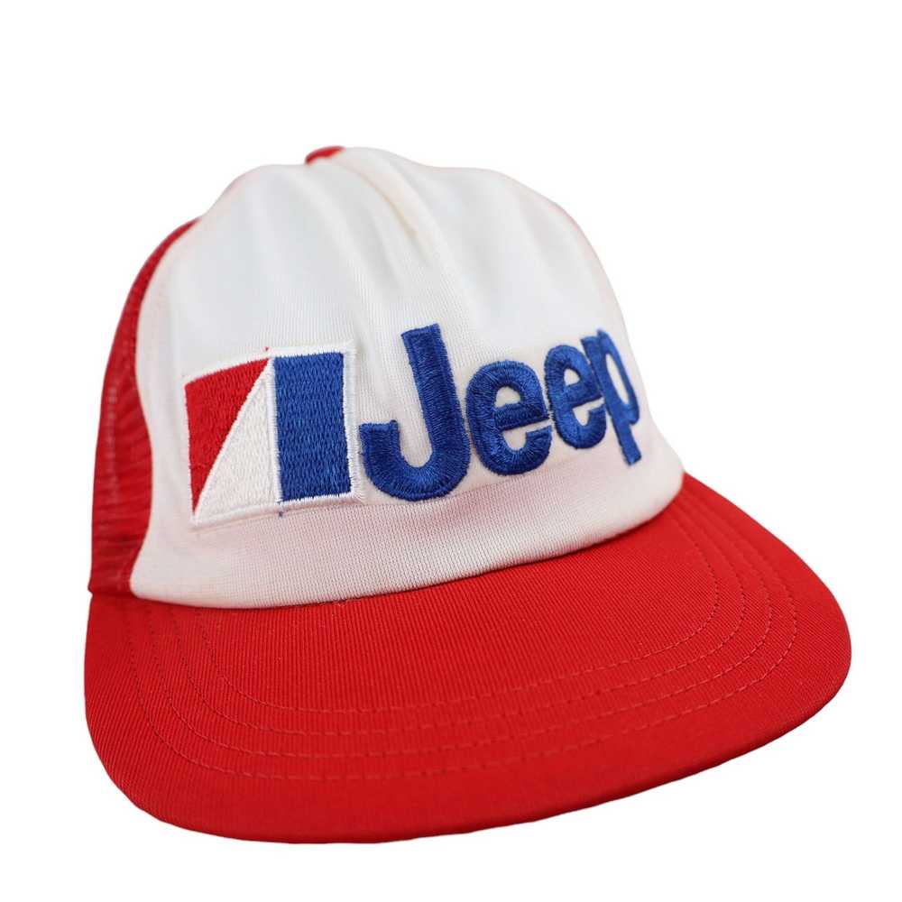 Jeep × Trucker Hat × Vintage Vintage Jeep Embroid… - image 2