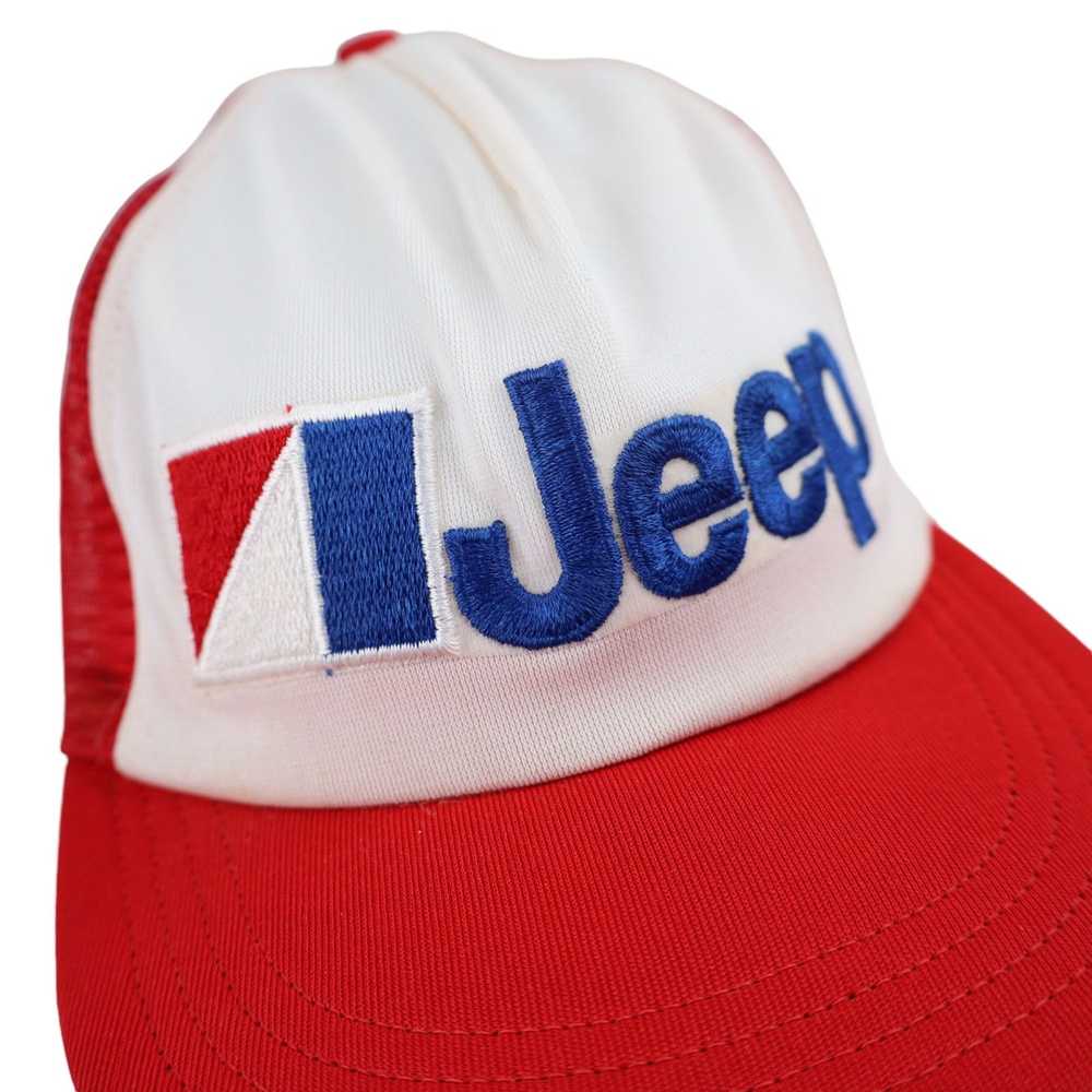 Jeep × Trucker Hat × Vintage Vintage Jeep Embroid… - image 3
