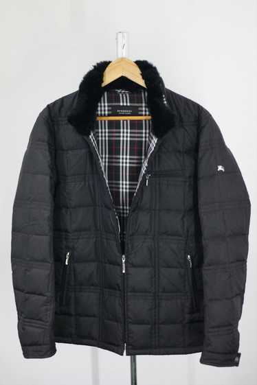 Burberry × Luxury BURBERRY Black Label Puffer Jack