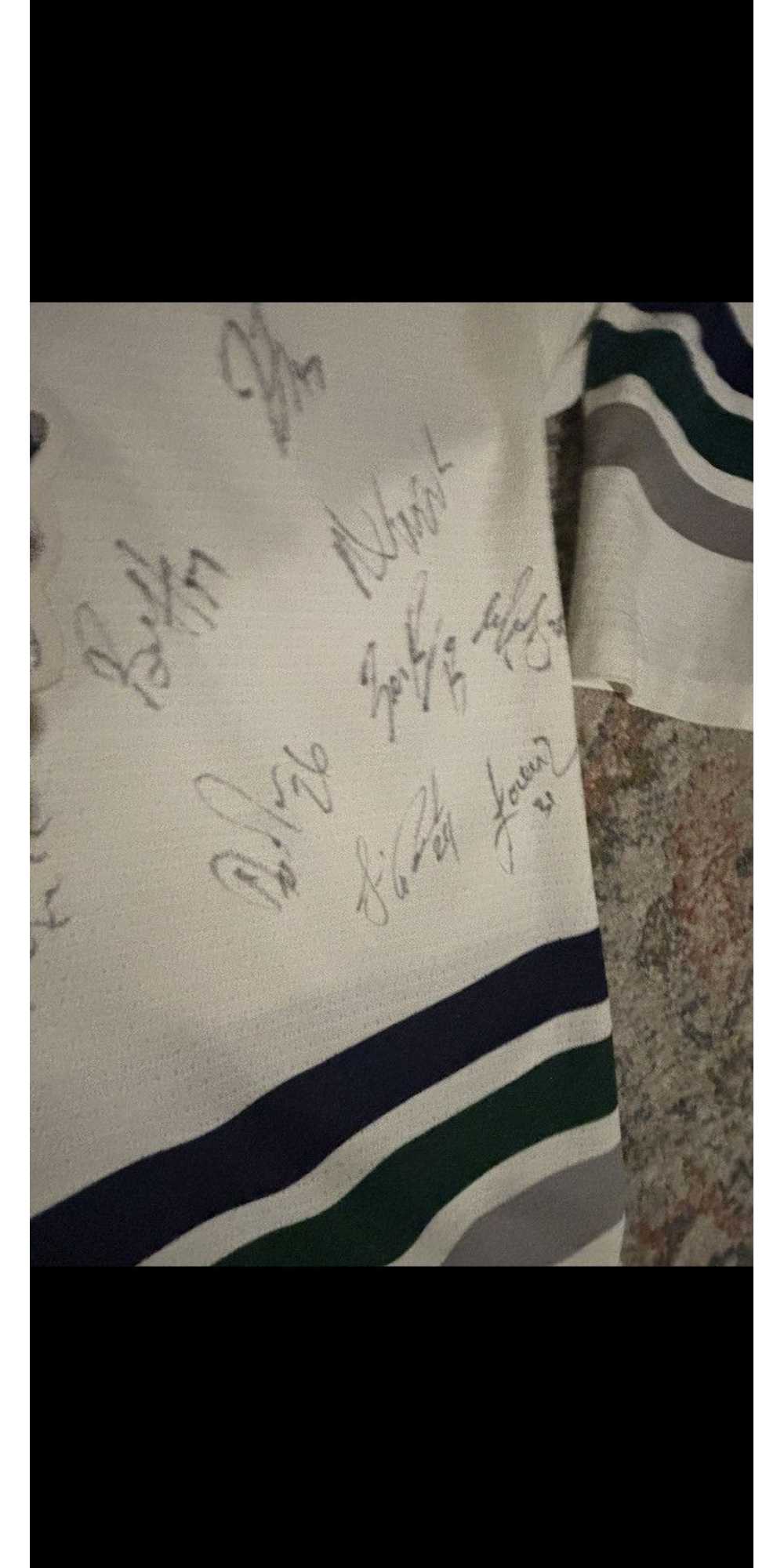 NHL Houston Aeros Vintage team signed jersey*2002* - image 6