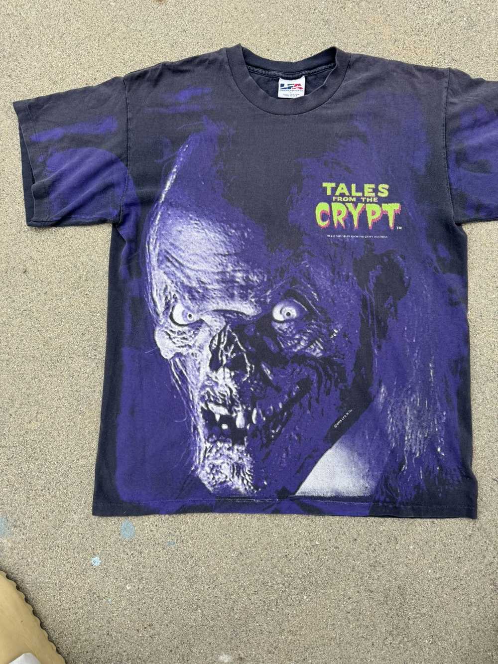 Vintage Vintage 1990’s Tales From the Crypt shirt. - image 2