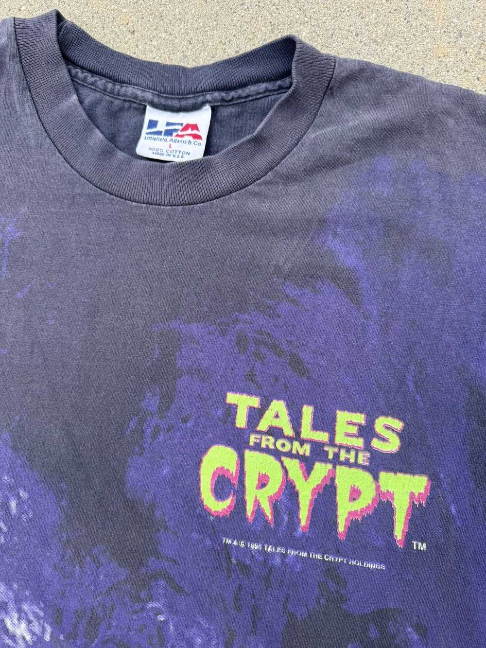 Vintage Vintage 1990’s Tales From the Crypt shirt. - image 3