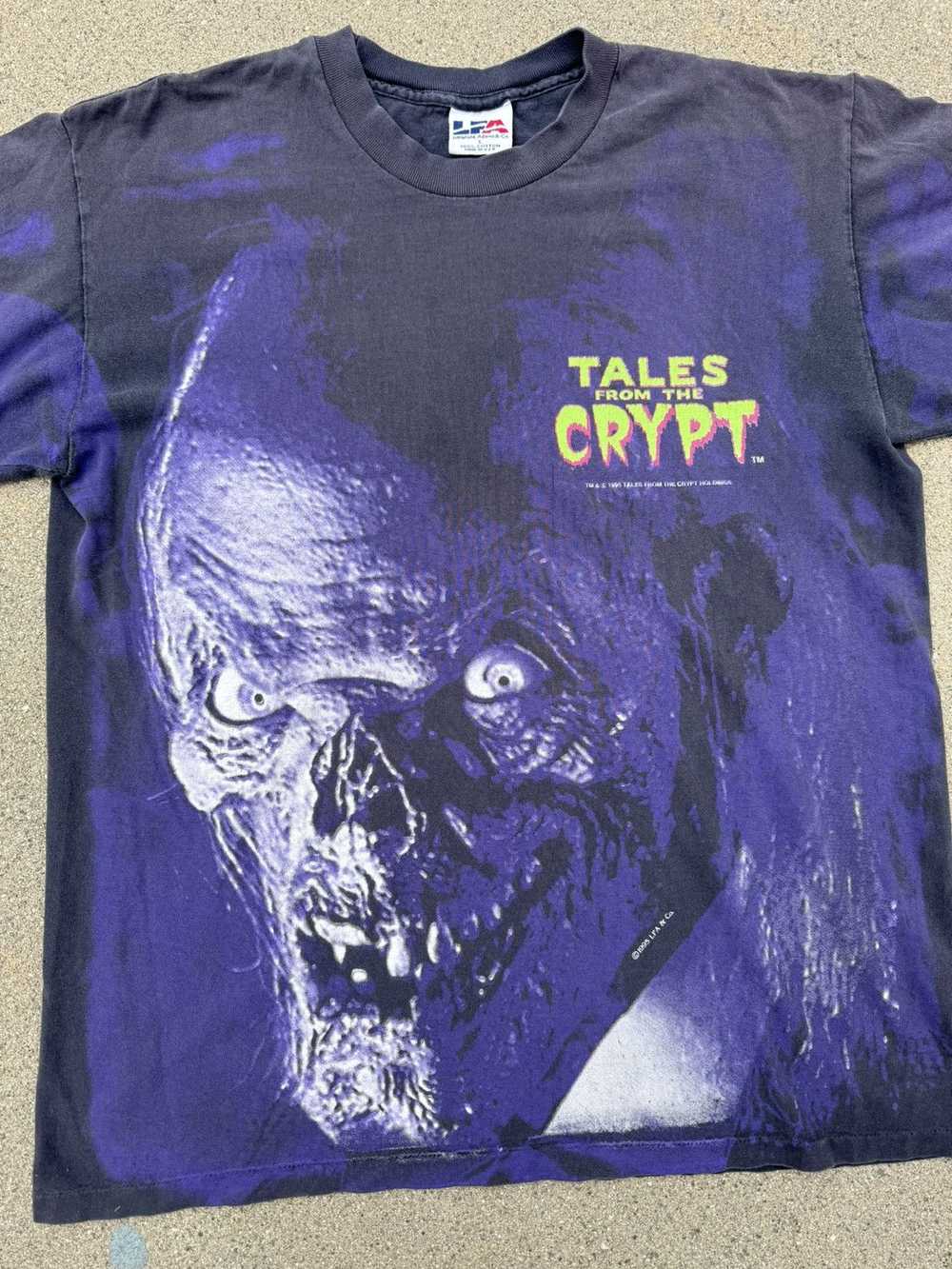 Vintage Vintage 1990’s Tales From the Crypt shirt. - image 4