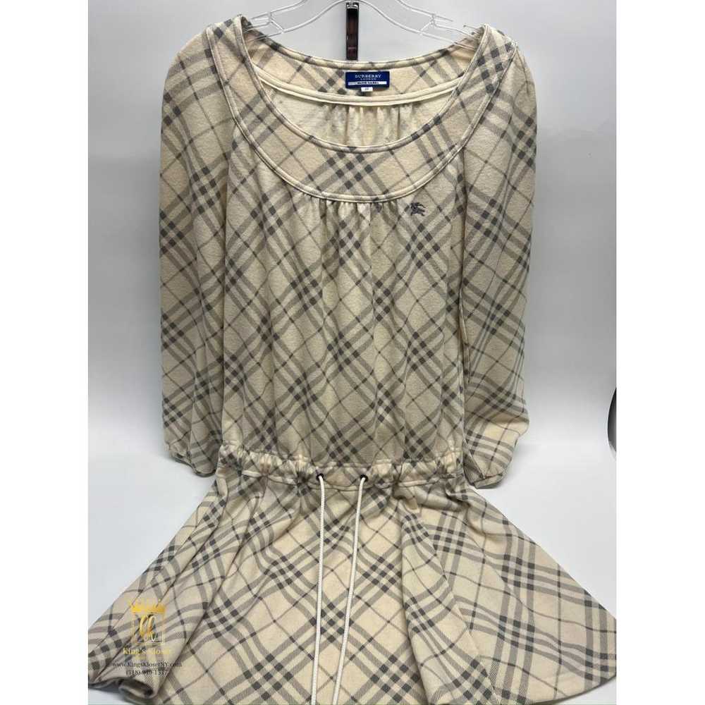 Burberry Wool mid-length dress - image 2