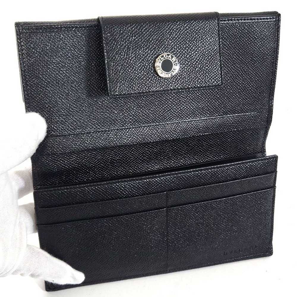 Bvlgari BVLGARI W Long Wallet Tri-fold - image 3