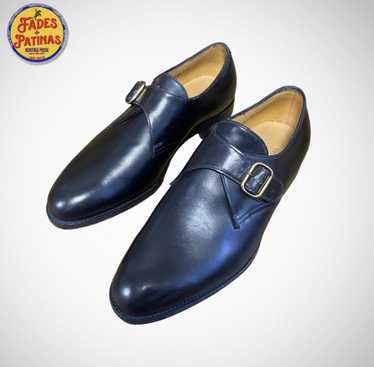 John Lobb “Fould” Single Buckle Calfskin Dress Sh… - image 1