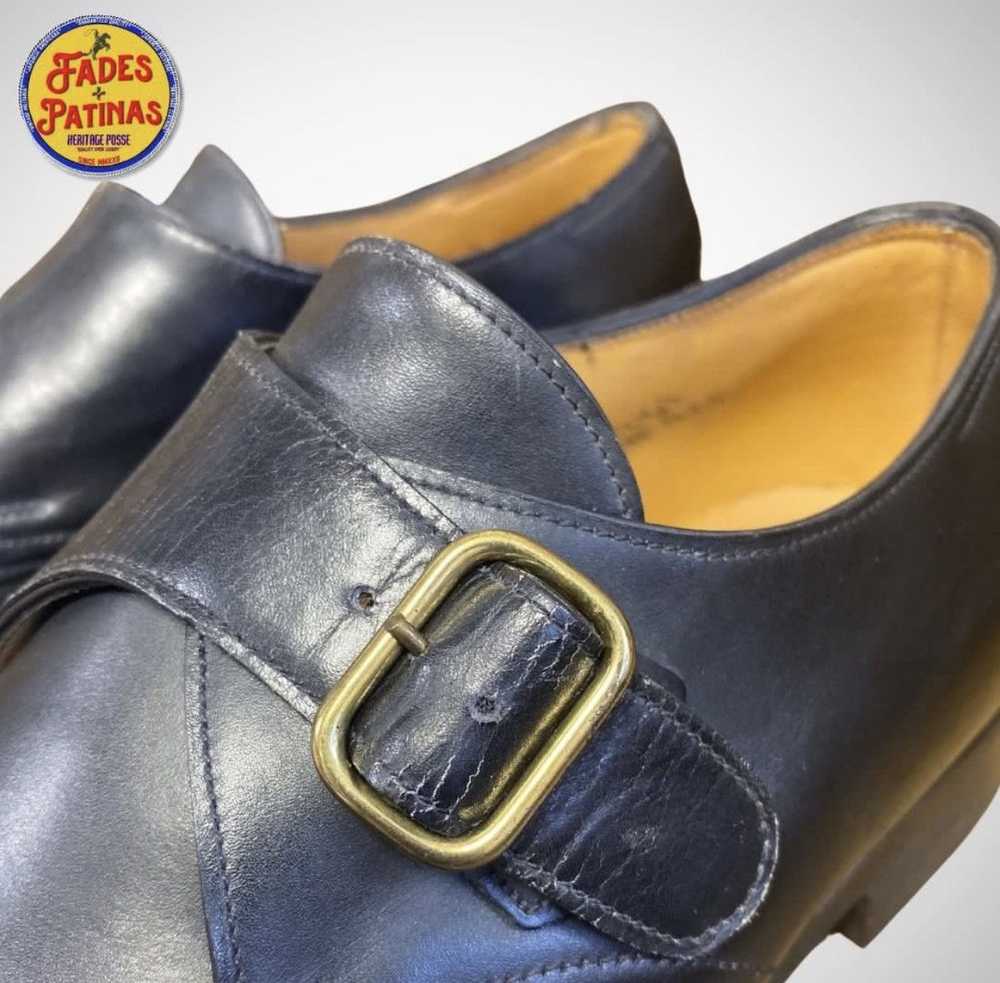 John Lobb “Fould” Single Buckle Calfskin Dress Sh… - image 5