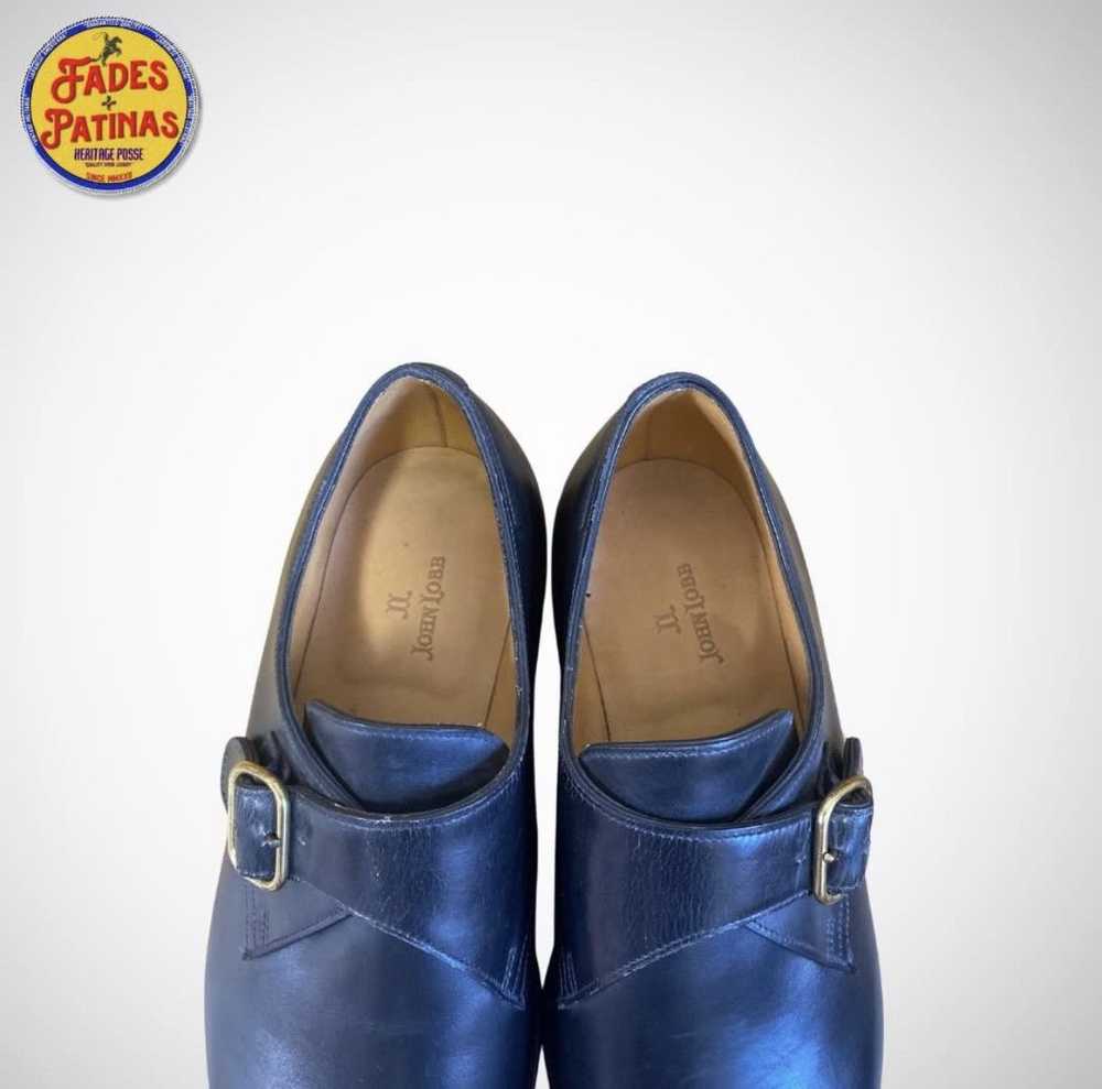 John Lobb “Fould” Single Buckle Calfskin Dress Sh… - image 7