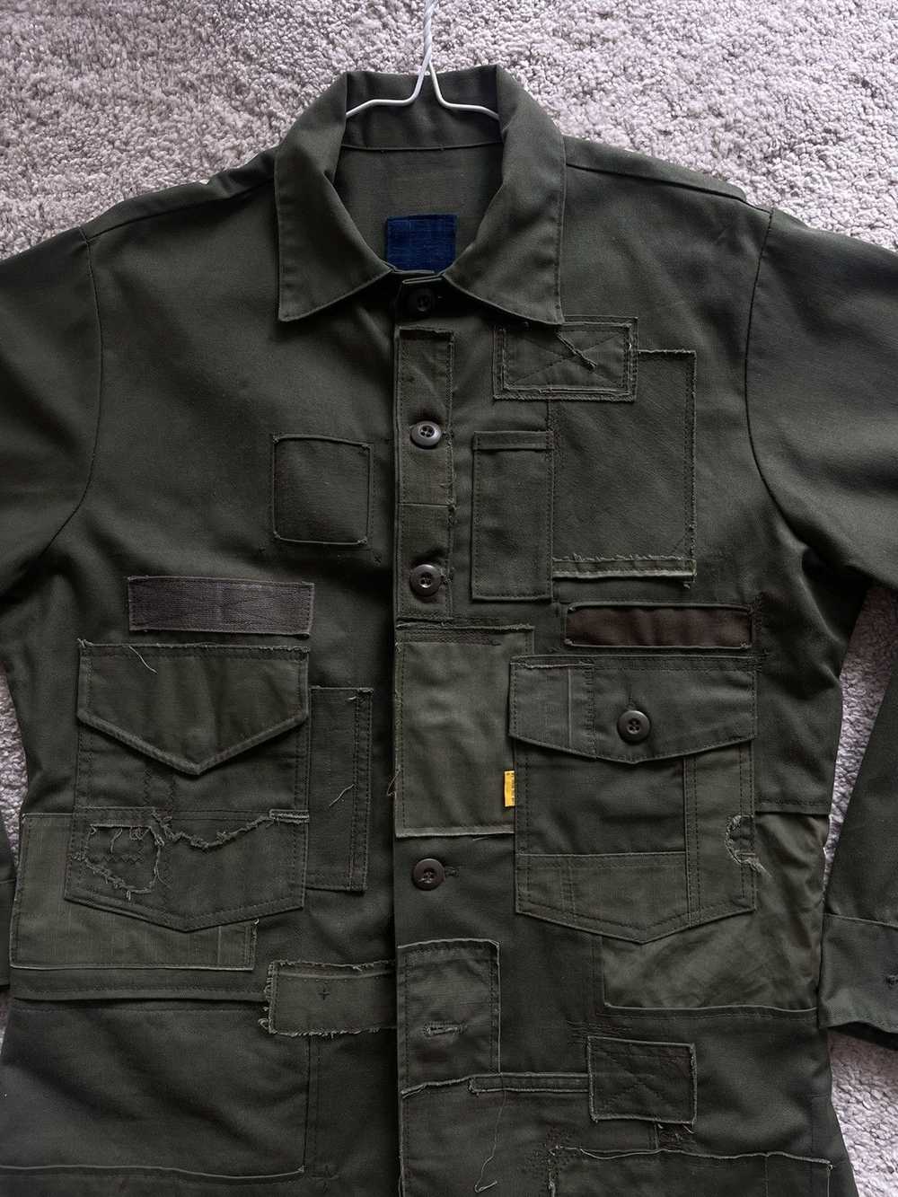 Military × Vintage Patchwork Milsurp Jacket - image 2