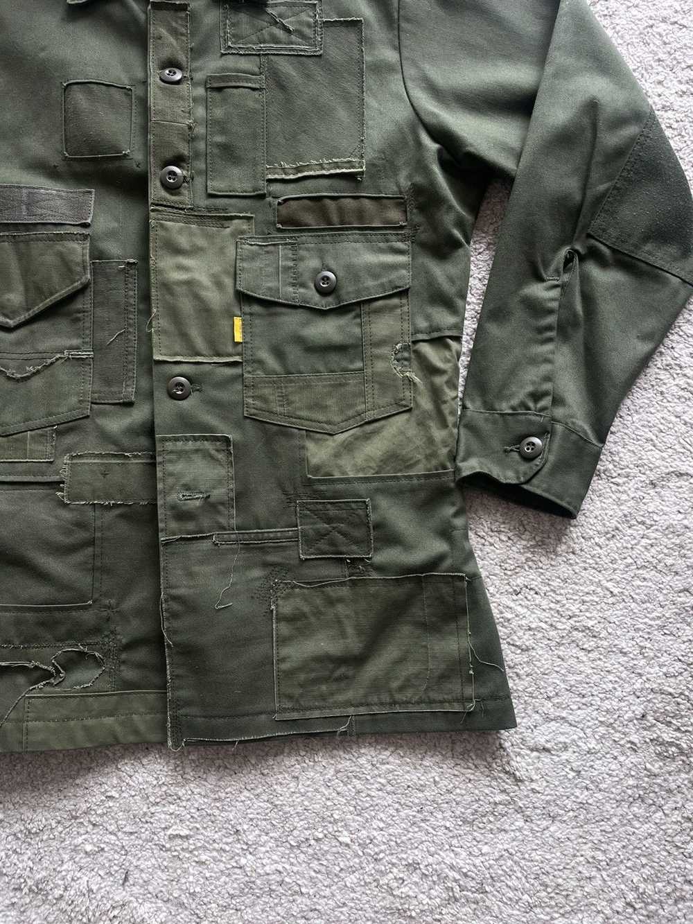 Military × Vintage Patchwork Milsurp Jacket - image 3