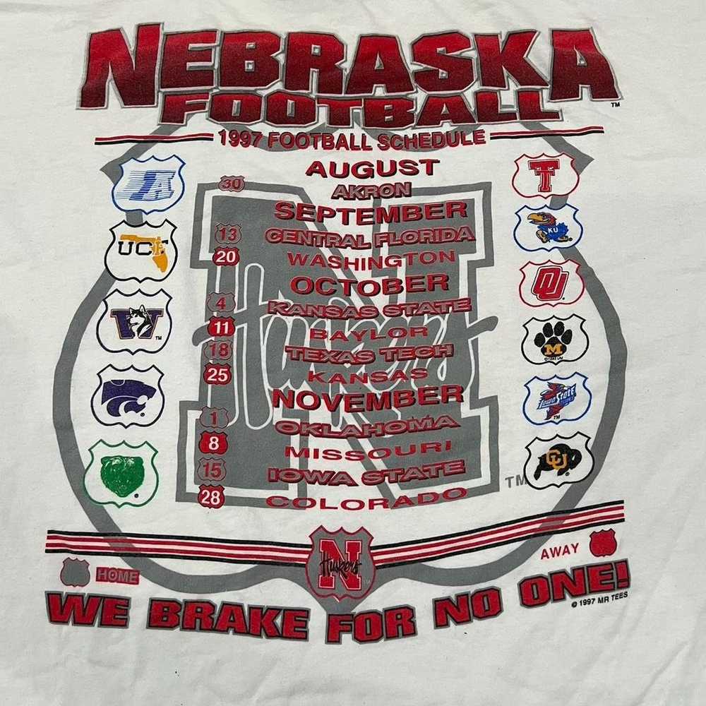 Ncaa × Nebraska × Vintage Vintage 90s Nebraska Co… - image 5