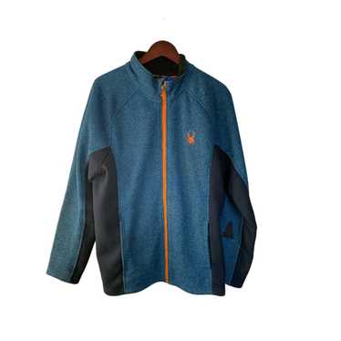 Spyder Spyder full zip sweater jacket blue black … - image 1